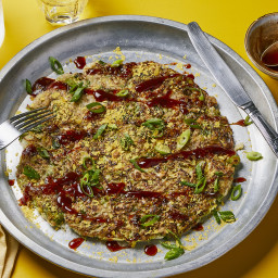 Vegan okonomiyaki 
