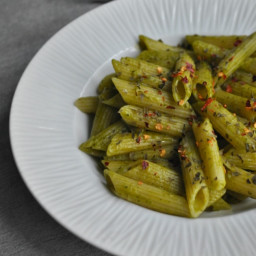 Vegan Parsley Pesto Pasta Recipe, Valentines day Dinner Recipes