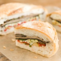 Vegan Portobello Muffuletta
