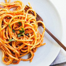 Vegan Spaghetti with Marinara Sauce – A Couple Cooks