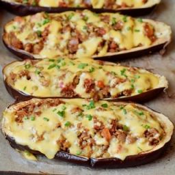 Vegan Stuffed Eggplant With Lentils | Easy Recipe