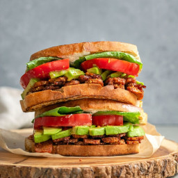 Vegan Tempeh BLT Sandwiches