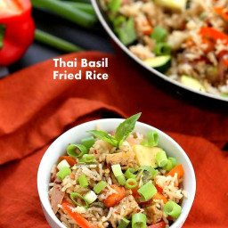 Vegan Thai Basil Fried Rice