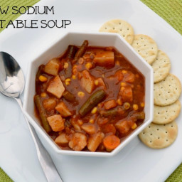 Vegan Vegetable Soup {Low Sodium}