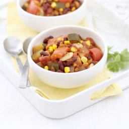 Vegetable and bean chilli