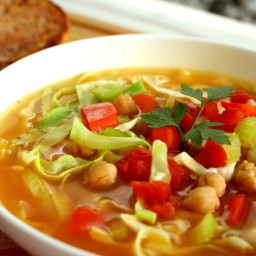 Vegetable Chickpea Soup