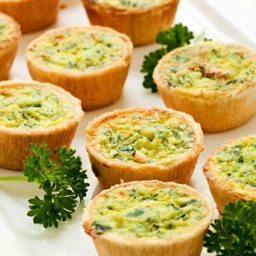 Vegetable Quiche Cups to Go