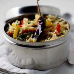 Vegetable rice sevai recipe using Instant sevai