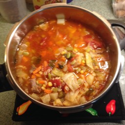 Vegetable Soup- Instant Pot / pressure cooker