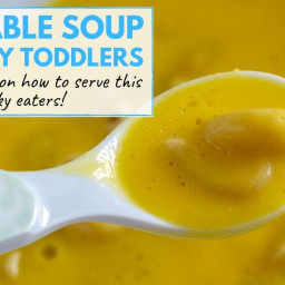 Vegetable Soup for Picky Toddlers