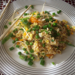 Vegetable stir-fried rice