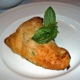 Vegetable Turnover with Roasted Tomato Sauce