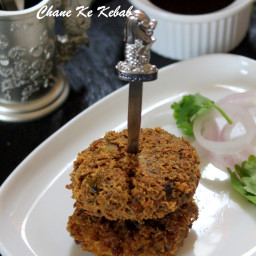 Vegetarian Shami Kebab / Chane Ke Kebab