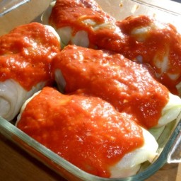 Vegetarian Stuffed Cabbage Rolls