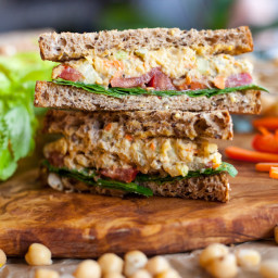 Vegetarian Tuna Salad Sandwich Recipe