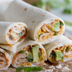 Vegetarian Wraps with Beans and Cheese