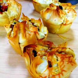 Veggie Bundles Wrapped in Phyllo
