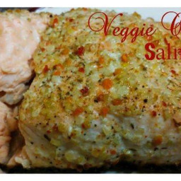 Veggie Crusted Salmon