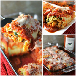 Veggie Lasagna Roll-Ups Recipe