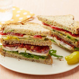 Veggie Lover's Club Sandwich