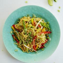 Veggie noodle stir-fry