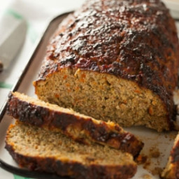 Veggie-Packed Meatloaf with Quinoa 