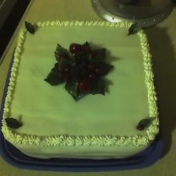 Very Berry Christmas Cake