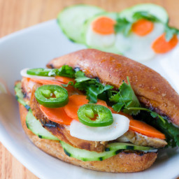 Vietnamese Banh Mi Sandwich