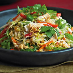 Vietnamese chicken and noodle salad