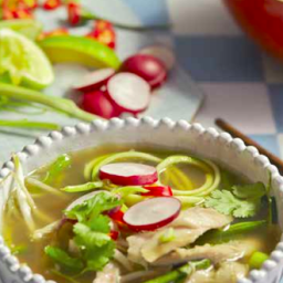Vietnamese Chicken Pho with Courgette Noodles
