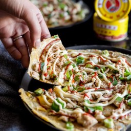 Vietnamese Pizza (Bánh Tráng Nướng) Recipe