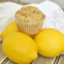Vintage Easy Lemon Poppy Seed Muffins