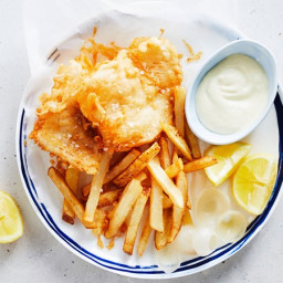 Vodka fish and chips