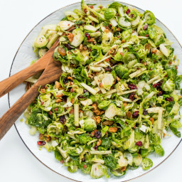 Waldorf Brussels Sprout Salad