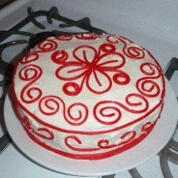 Waldorf Red Velvet Cake and Frosting