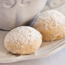 Walnut-Cardamom Snowball Cookies