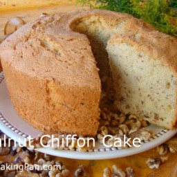 Walnut Chiffon Cake