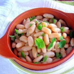 Warm Cannellini Bean Salad - pressure cooker recipe