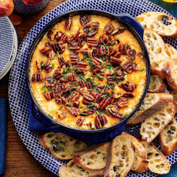 Warm Cheese-and-Spicy Pecan Dip Recipe