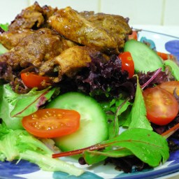 Warm Moroccan Chicken Salad