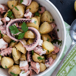 Warm Octopus Salad “Legs” and Potato
