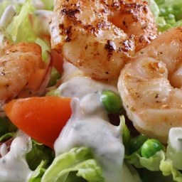 Warm Shrimp Salad