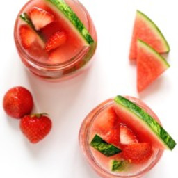 Watermelon and Strawberry Summer Refresher