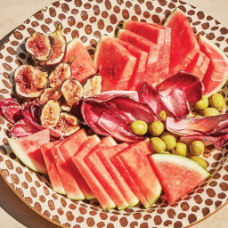 Watermelon, Endive, and Fig Salad