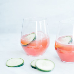 Watermelon Lime Cucumber Cooler