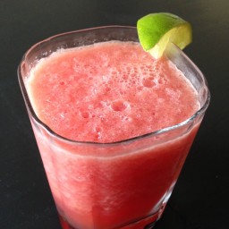 Watermelon Vodka Slush with a Hint of Lime