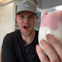 We Made This 3-Ingredient Whipped Strawberry Milk That's Going Viral
