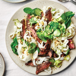Weeknight Steak and Rice Noodle Salad