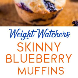 Weight Watcher's Skinny Blueberry Muffins!!!