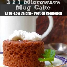 Weight Watchers 3 2 1 Microwave Mug Cake Recipe